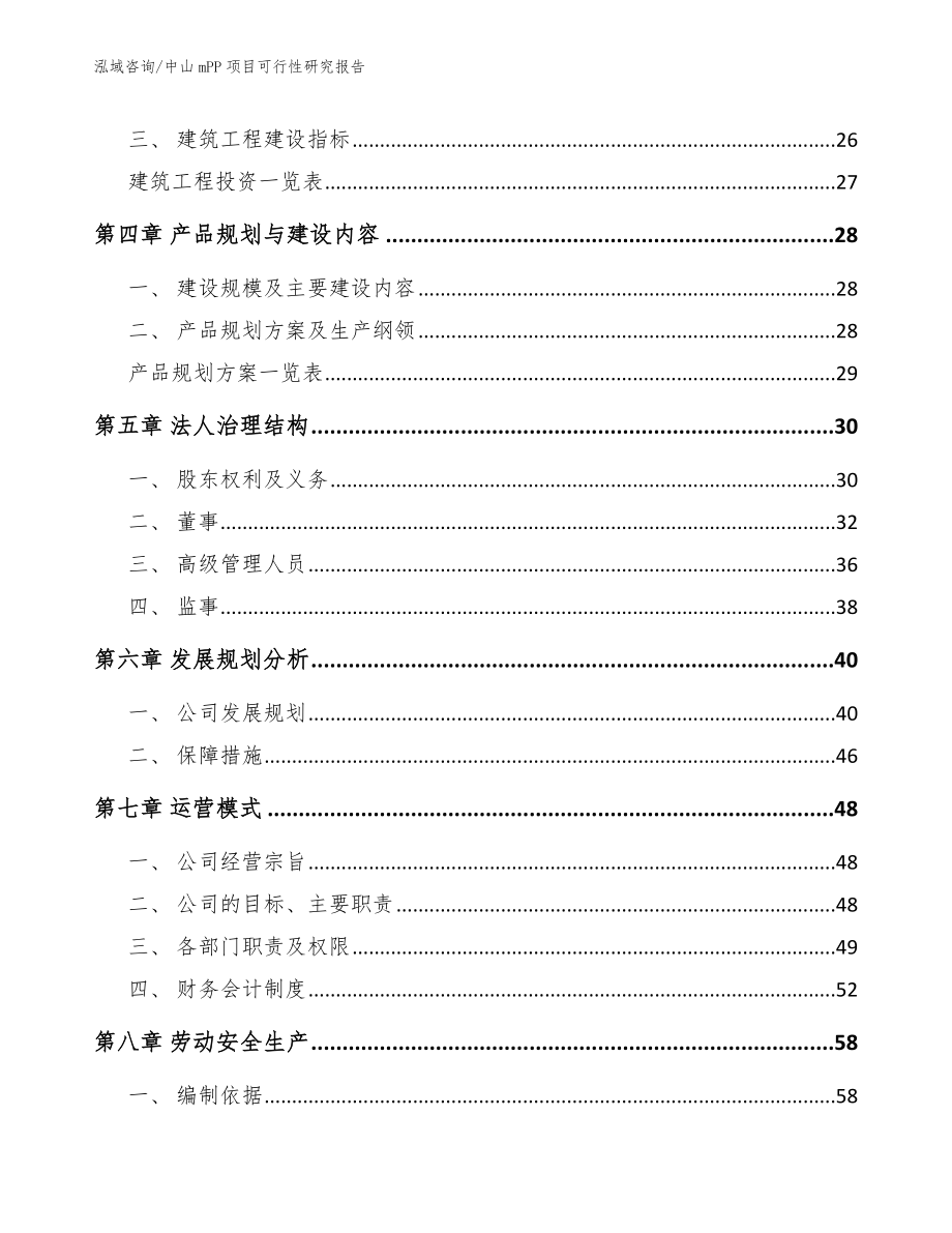 中山mPP项目可行性研究报告（范文参考）_第3页