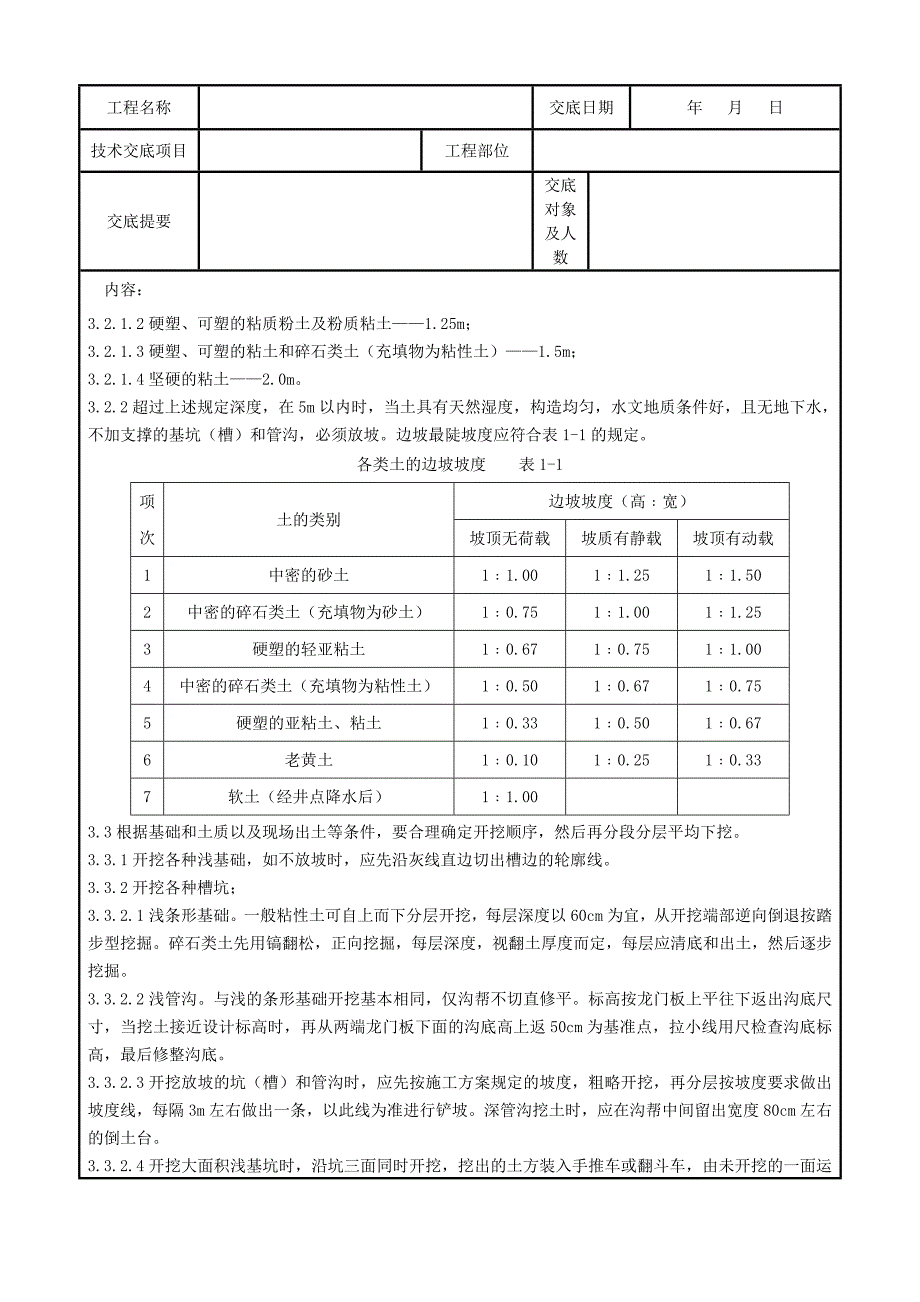 031人工土方开挖分项工程质量管理_第2页