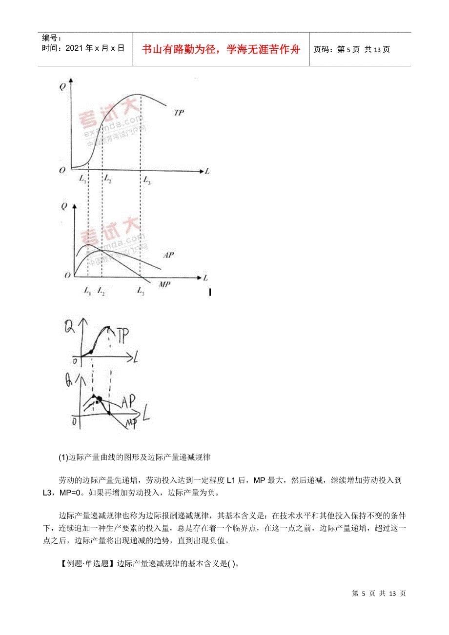 XXXX年中级经济师考试经济基础知识预习讲义(03)_第5页