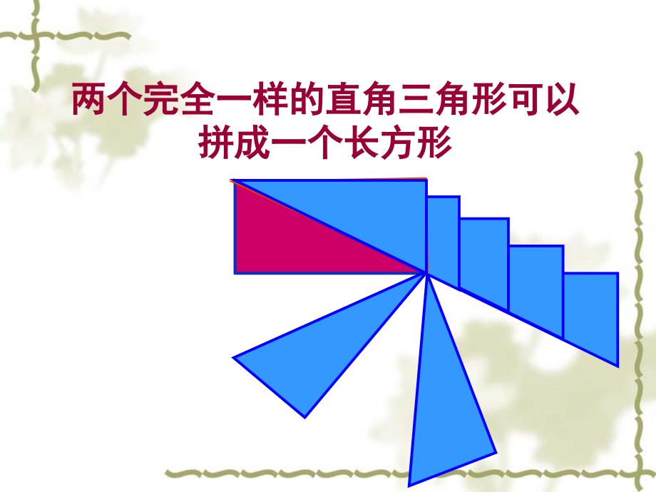 北师大版五年级上册数学图形与面积的总复习_第3页