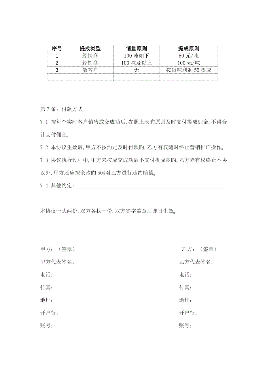 网络营销推广合作协议书_第4页