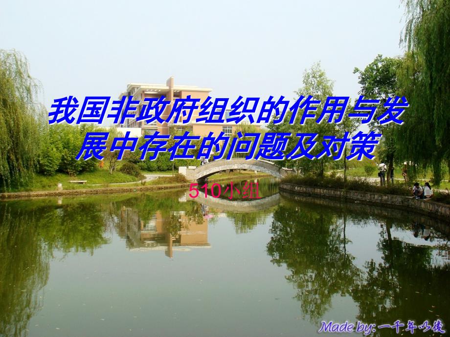 非政府组织一一_第1页