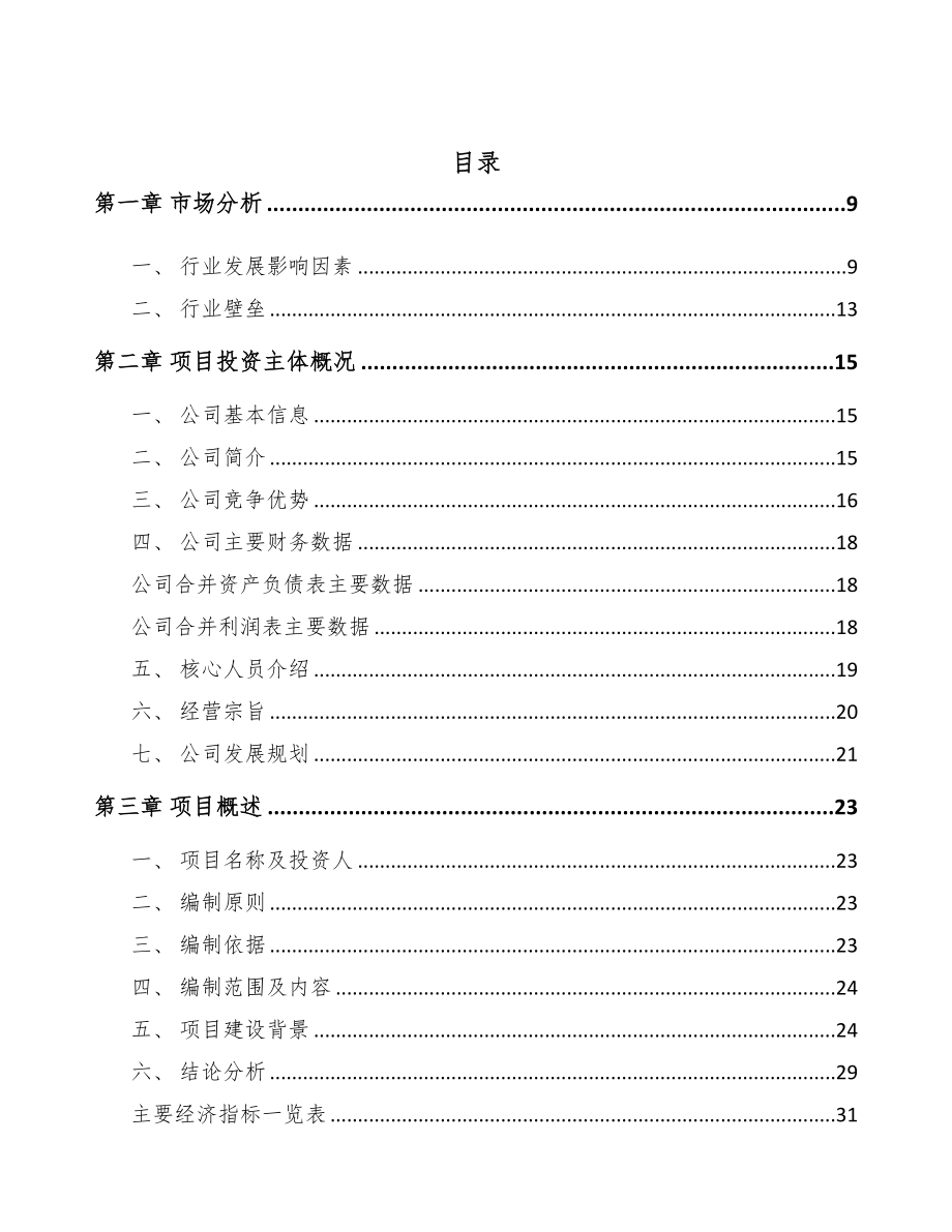 大同卫星通讯终端项目可行性研究报告(DOC 82页)_第2页