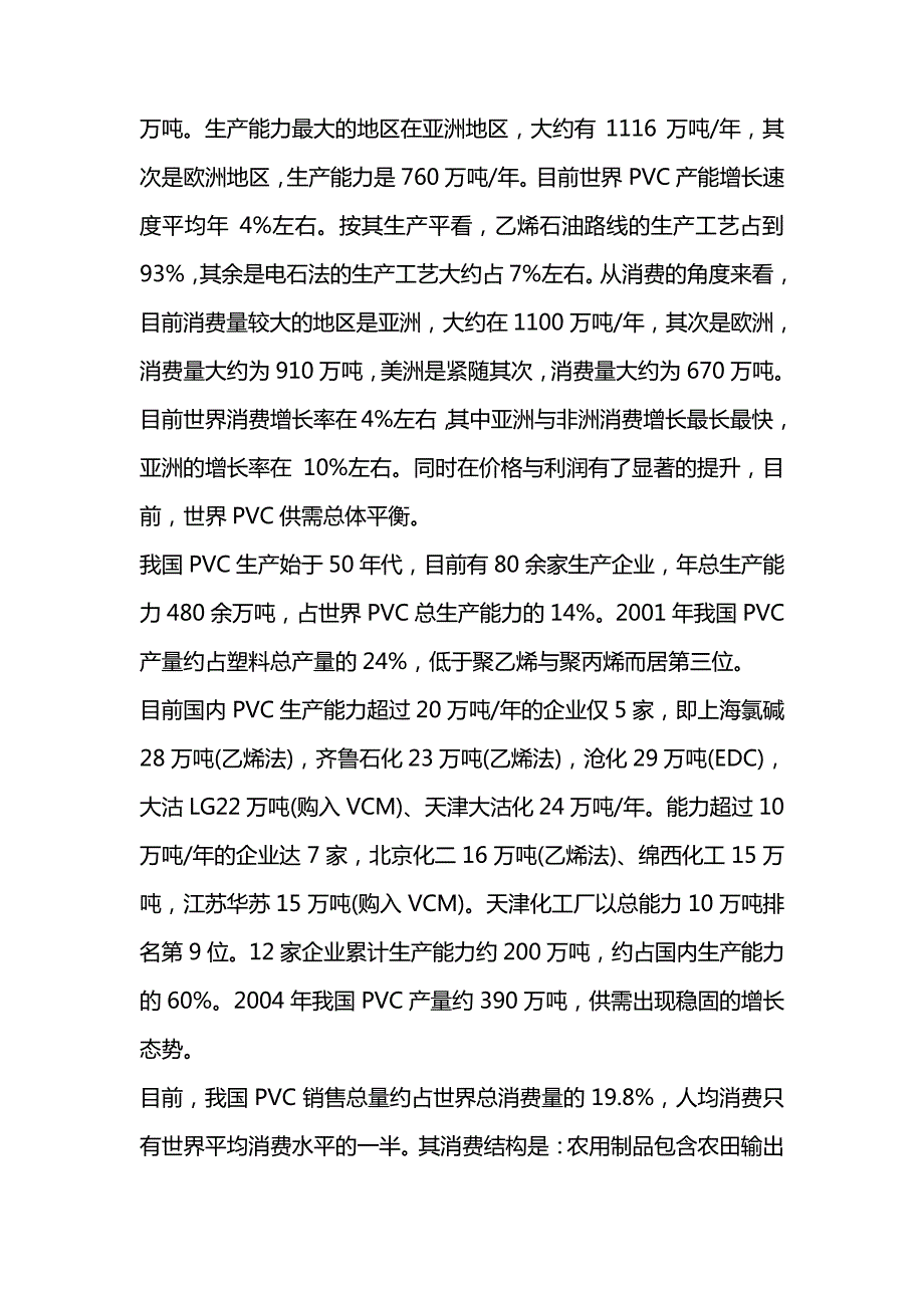 PVC树脂市场分析与营销策略_第2页