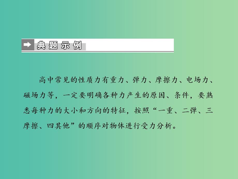 2019届高考物理二轮复习第二部分热点专练热点二力与物体的运动课件.ppt_第2页