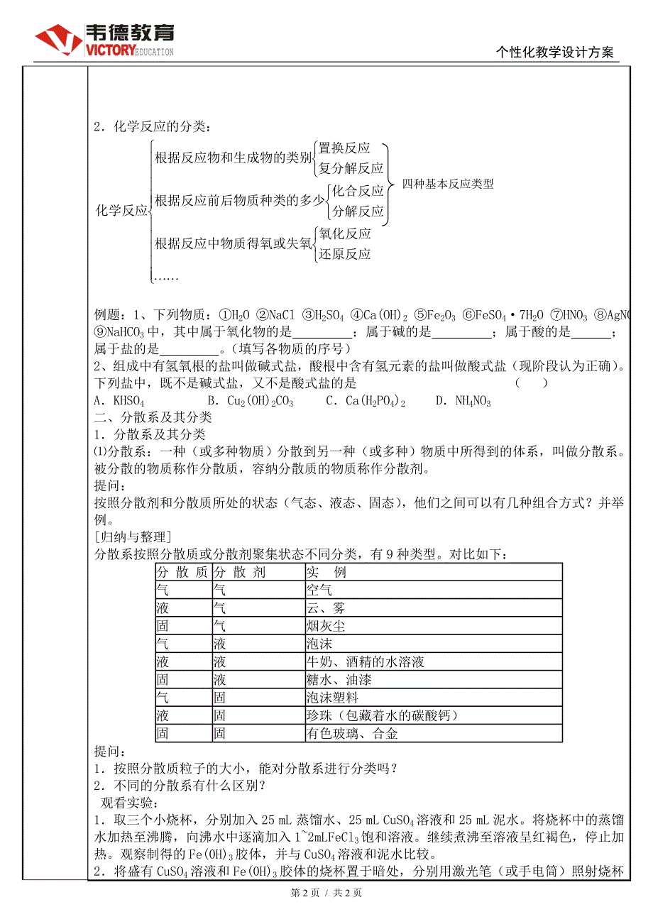 物质分类、胶体_第3页