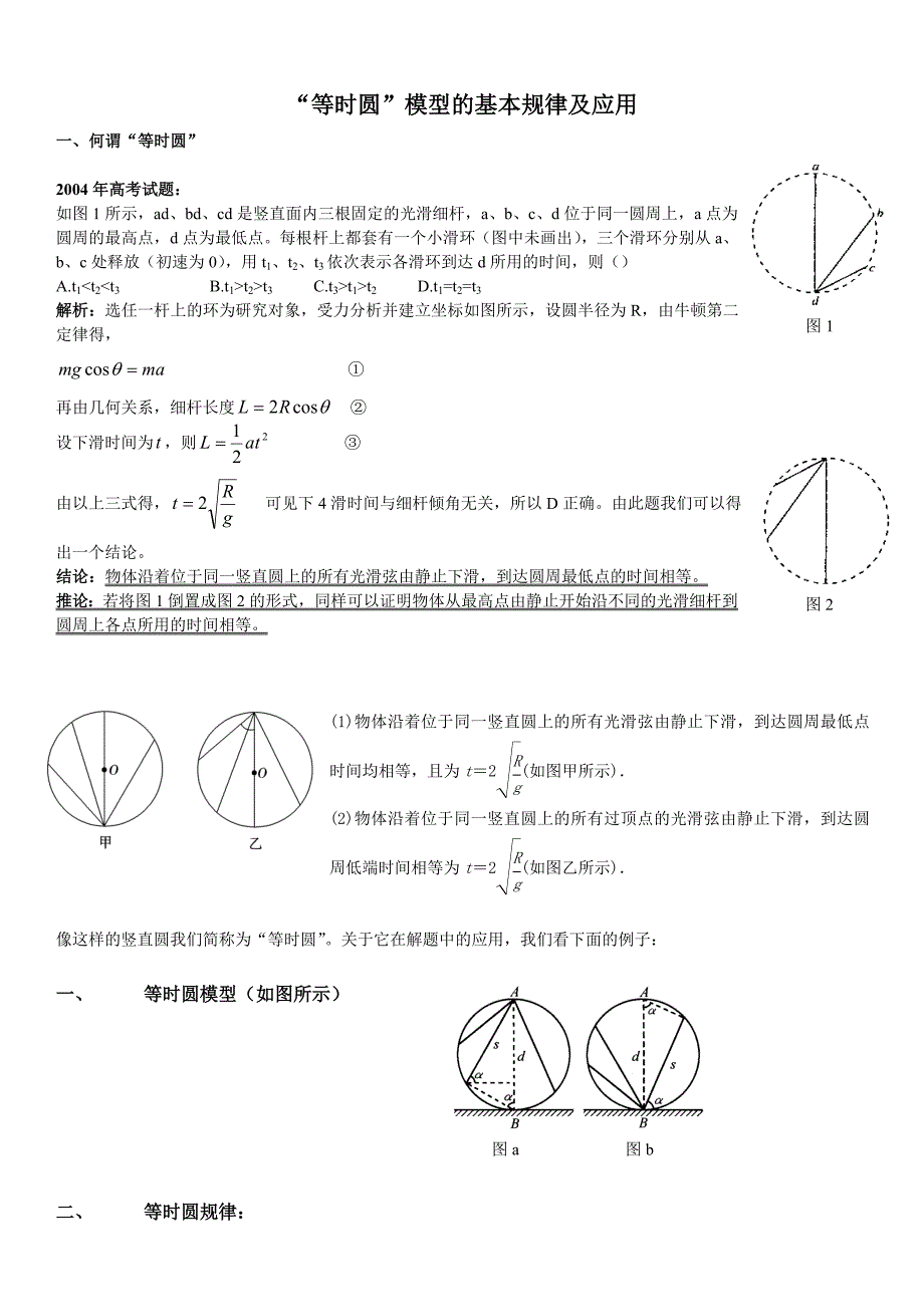 教育专题：“等时圆”大全(个人汇集整理)_第1页