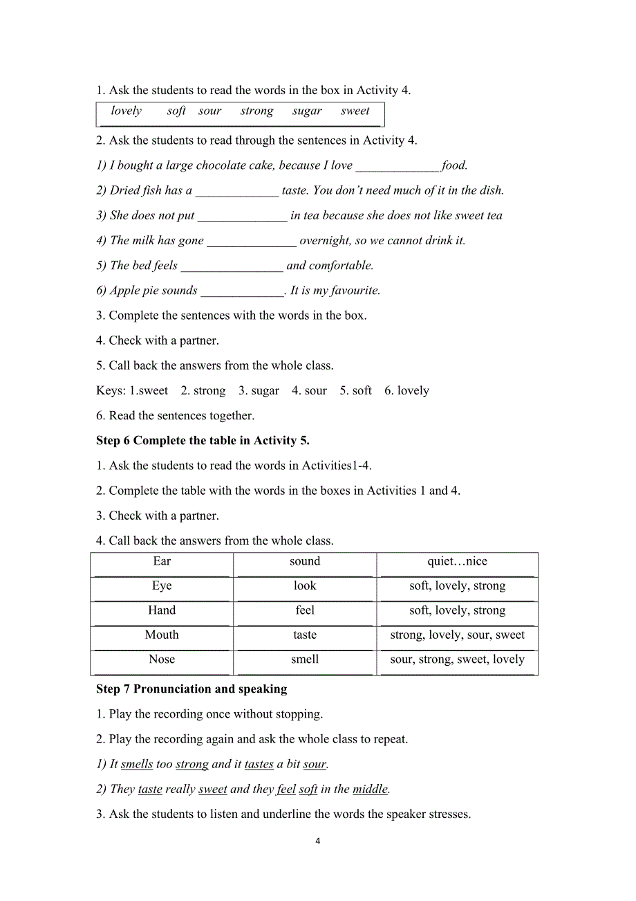 人教版9年级英语上册Module 1 教案_第4页