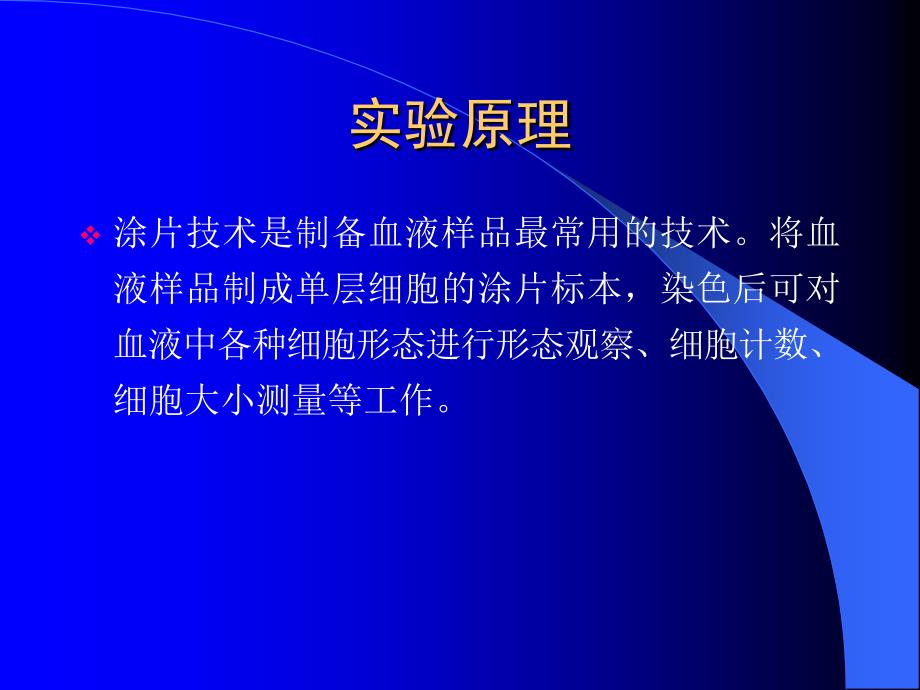 血涂片的制备和细胞大小的测量精选PPT课件_第3页