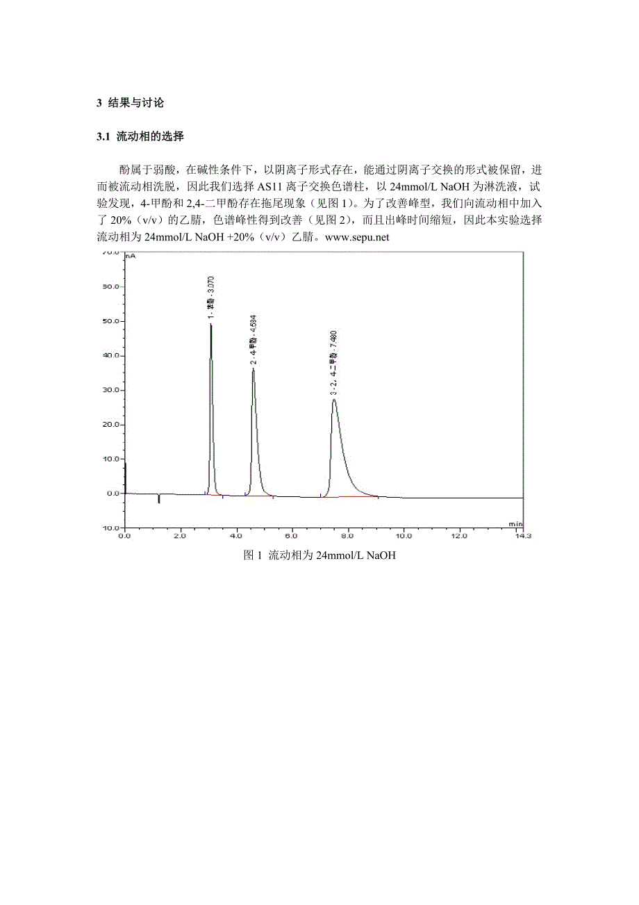 离子色谱—电化学测定环境水中的酚类物质.doc_第2页