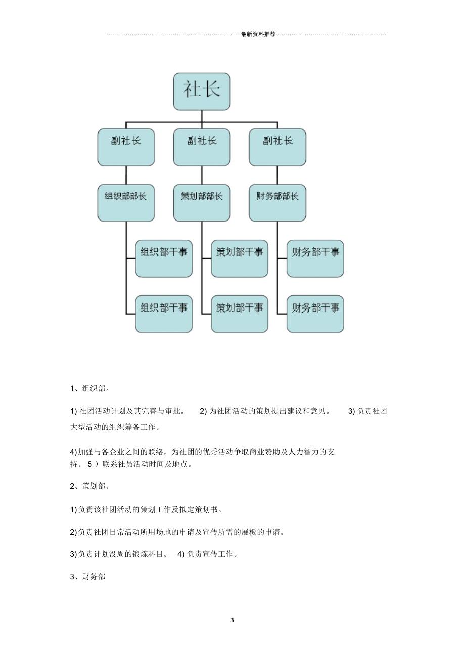 几种社团架构及主要活动_第3页