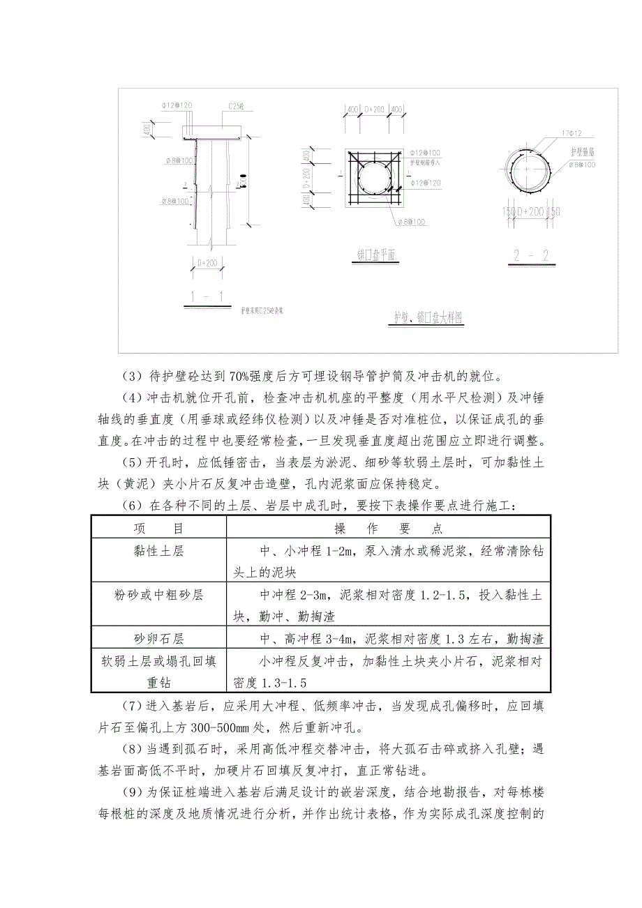 冲孔混凝土灌注桩施工方案_第3页