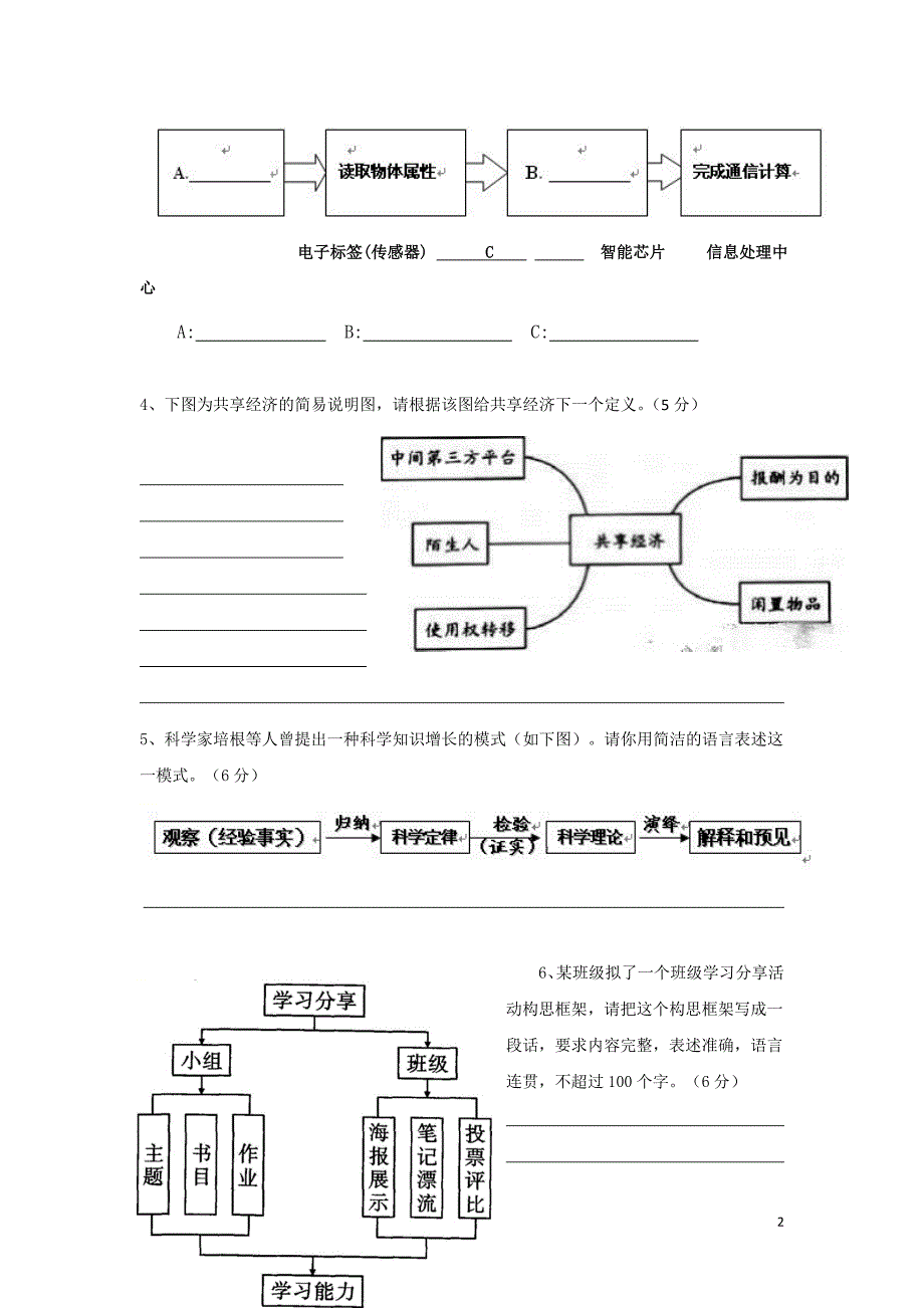 河北省武邑中学2019届高三语文一轮复习 流程图1学案_第2页