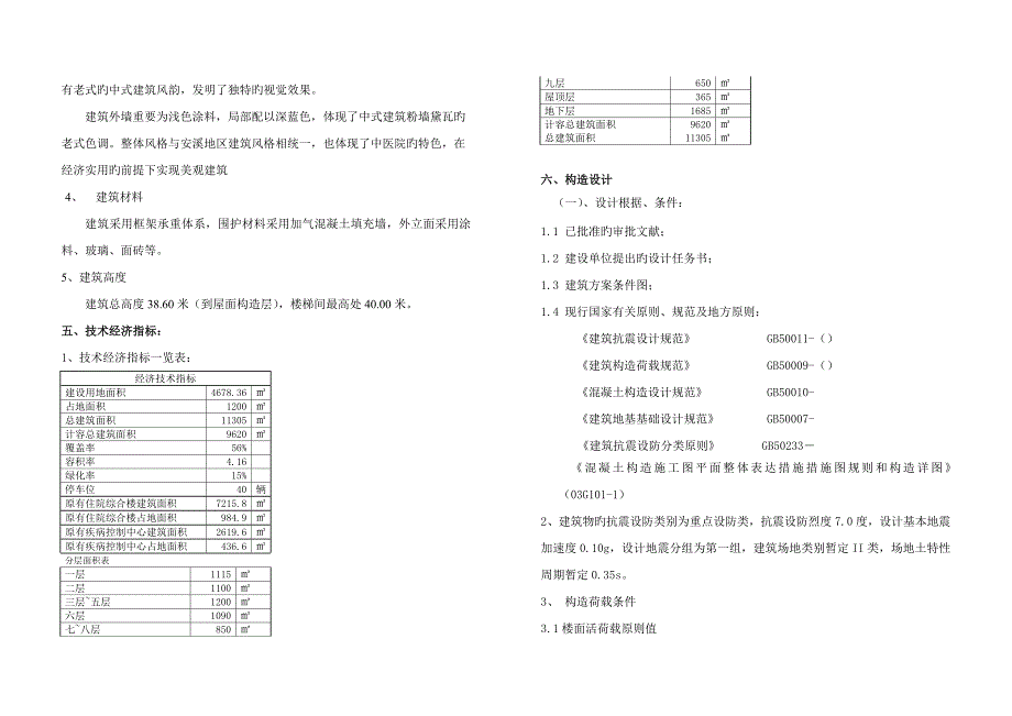 中小型医院综合楼专题方案说明_第2页