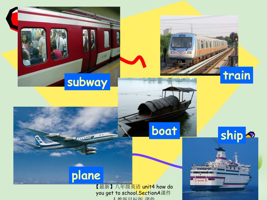 最新八年级英语unit4howdoyougettoschool.SectionA课件人教新目标版课件_第3页