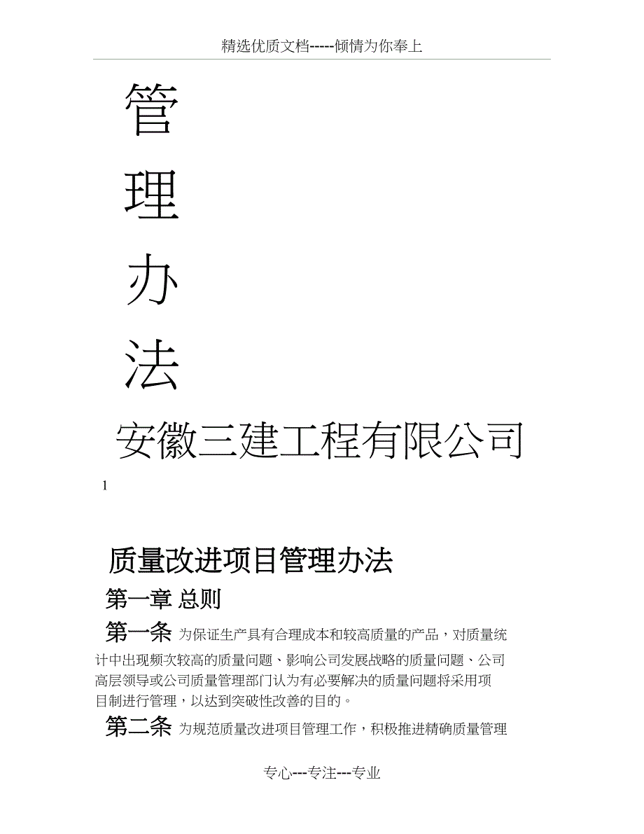 质量改进项目管理办法_第2页