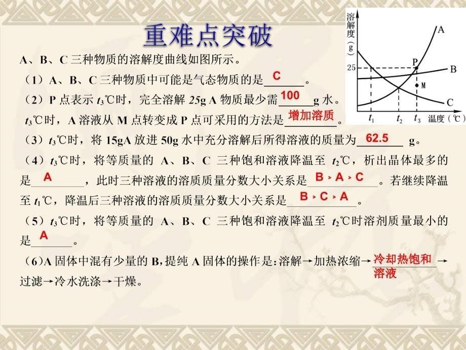 考点12溶解度与溶解度曲线_第5页