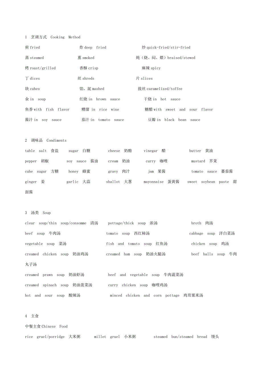 中国日常饮食英文.doc_第1页