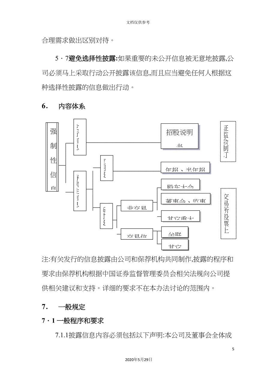 万科股份有限公司信息披露管理办法_第5页