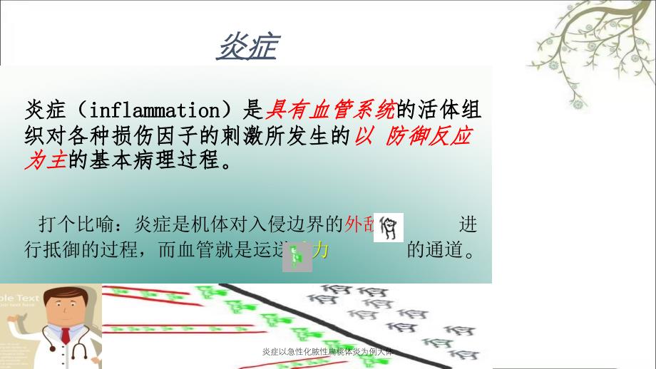 炎症以急性化脓性扁桃体炎为例大体_第3页