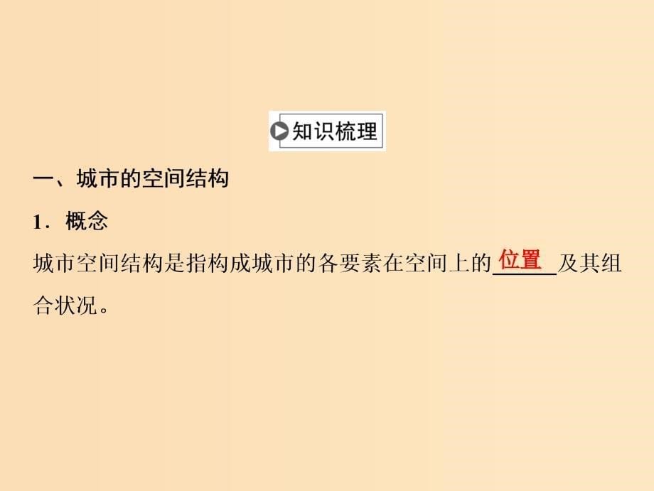 2019版高考地理一轮复习 第二部分 人文地理 第六章 城市的空间结构与城市化 第一讲 城市的空间结构 地域文化与城市发展课件 中图版.ppt_第5页