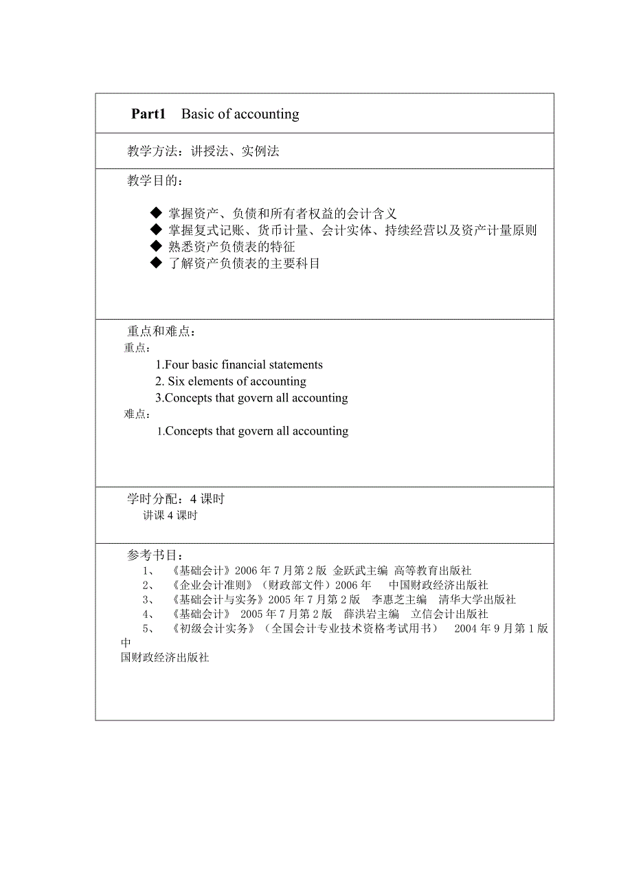 基础会计双语教案_第2页