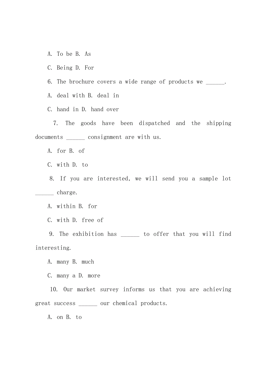 2022年BEC高级考试模拟冲刺试题.docx_第2页