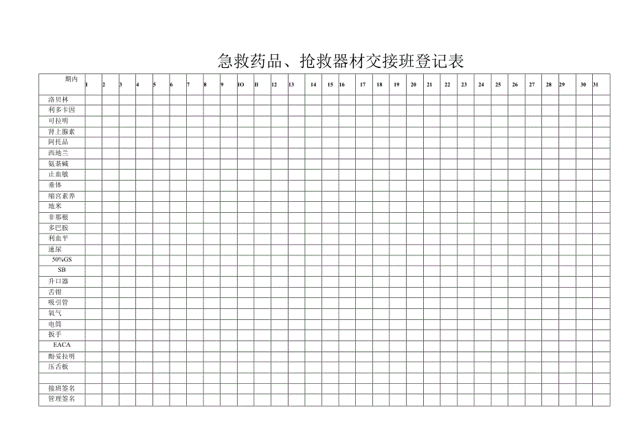 日常工作登记表_第1页