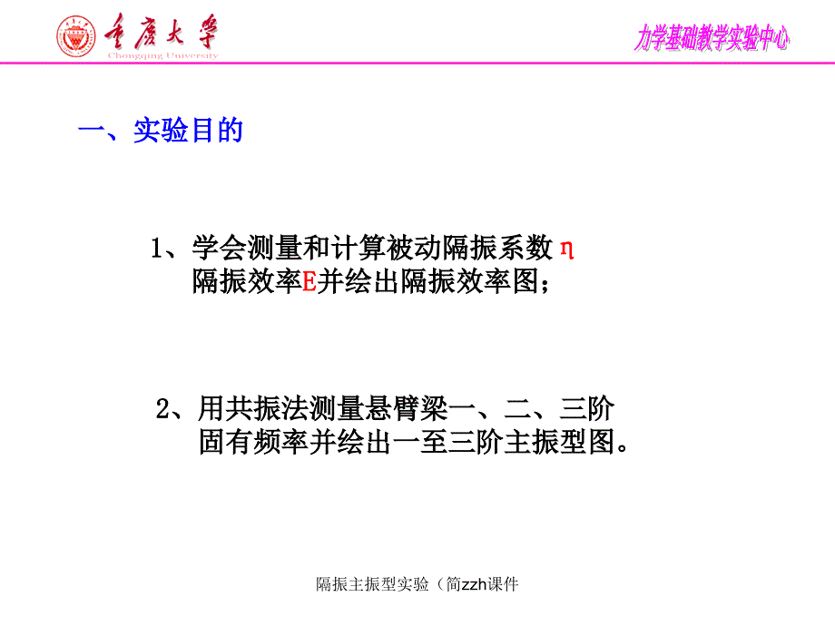 隔振主振型实验简zzh课件_第3页