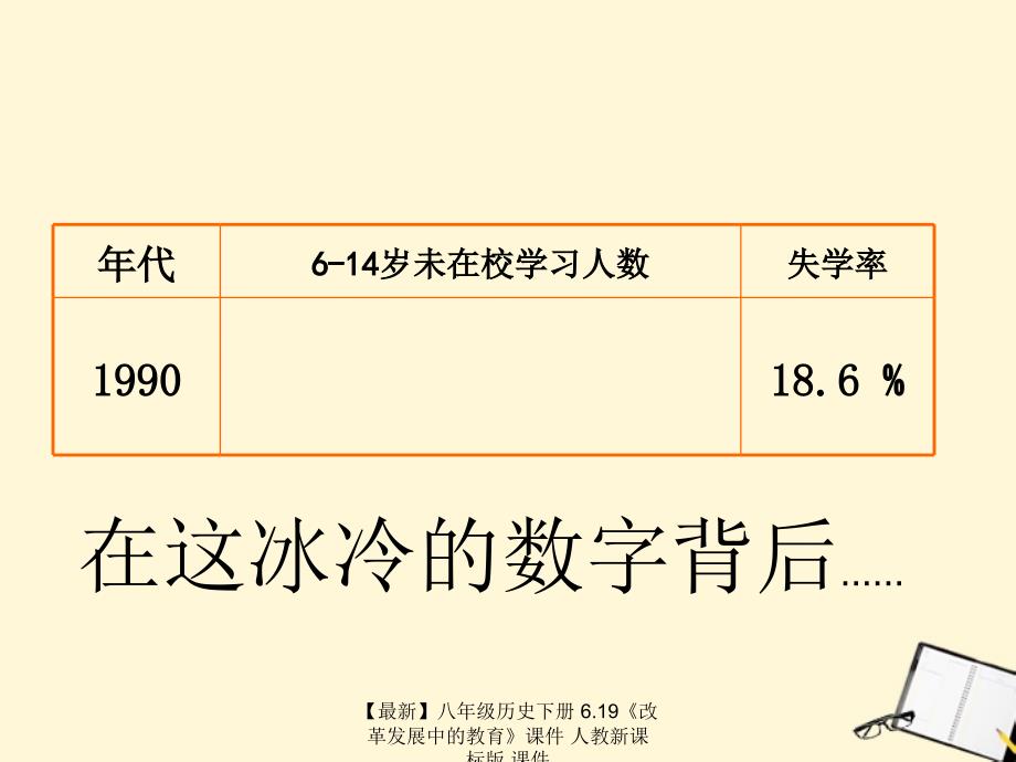 最新八年级历史下册6.19改革发展中的教育课件人教新课标版课件_第1页