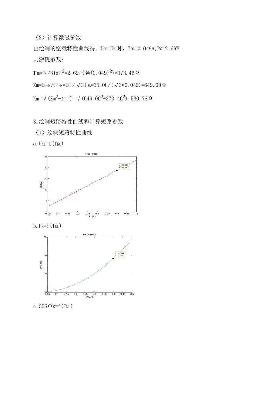 安徽大学电机学实验报告_第5页