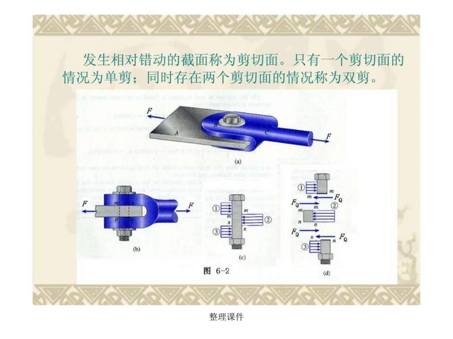 建筑力学第六章剪切与扭转_第3页