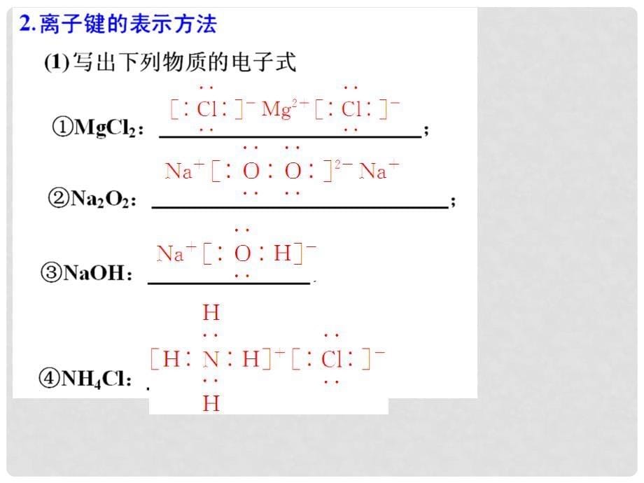 高中化学 专题1 微观结构与物质的多样性 1.2 微粒之间的相互作用力复习课件 苏教版必修2_第5页