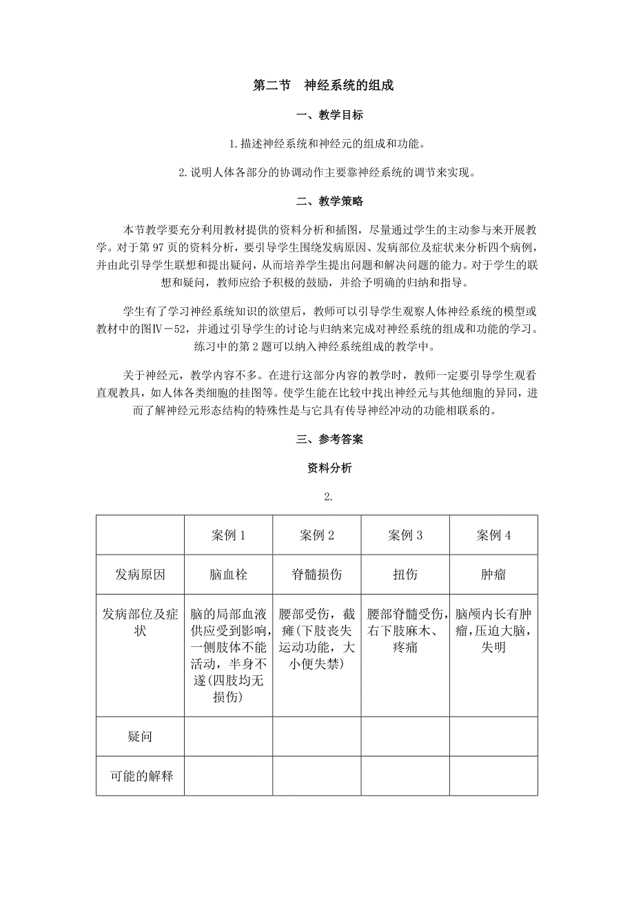 第二节神经系统的组成_第1页