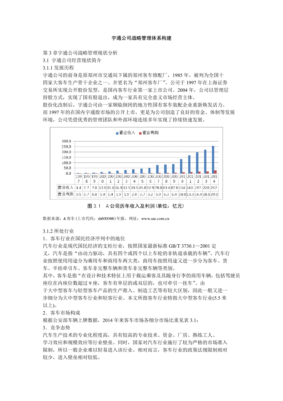 宇通公司战略管理体系构建_第1页