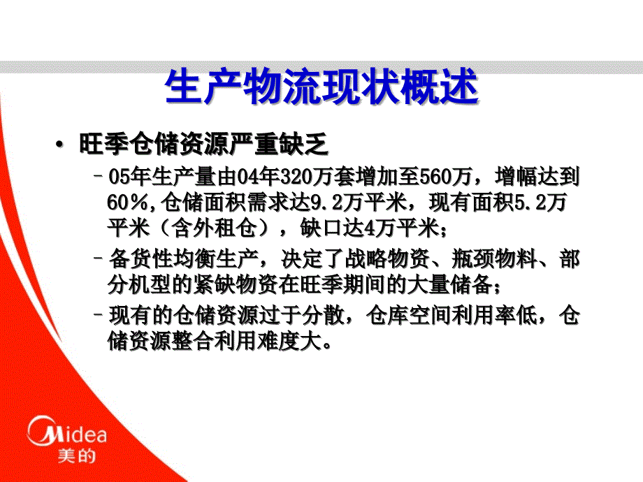 普华永道报告-美的物流与仓储优化项目汇报材料_第3页