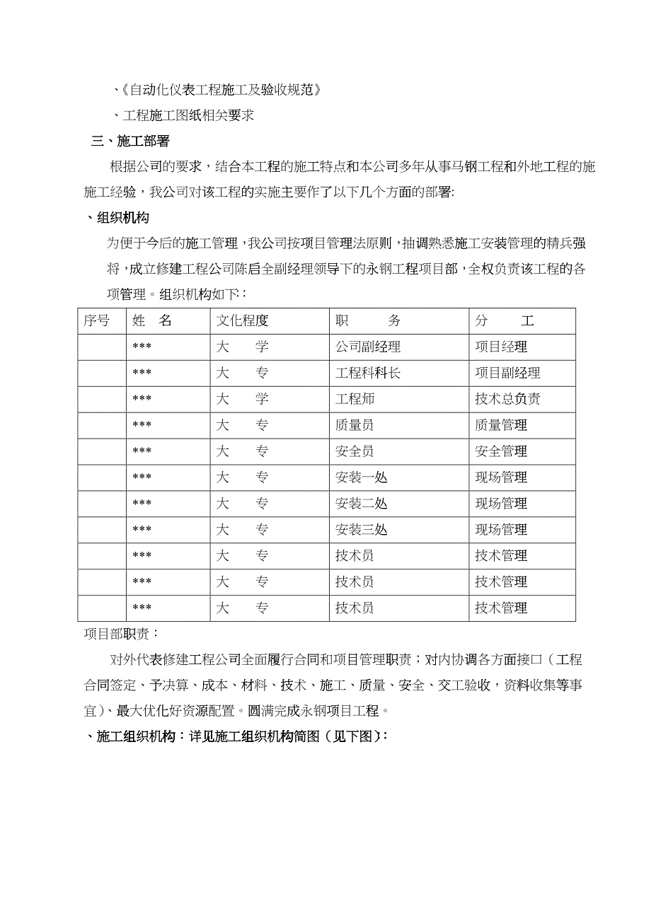 江苏某工程机电设备安装施工组织设_第3页