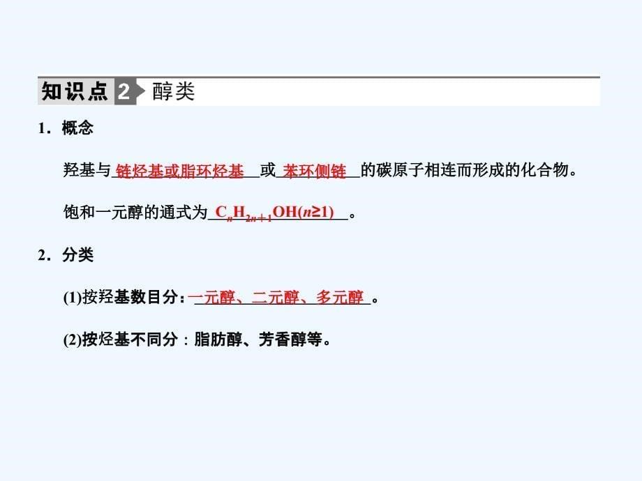 【创新设计】2011届高考化学一轮复习 专题十二 第二单元有机物的结构课件 苏教版选修5_第5页