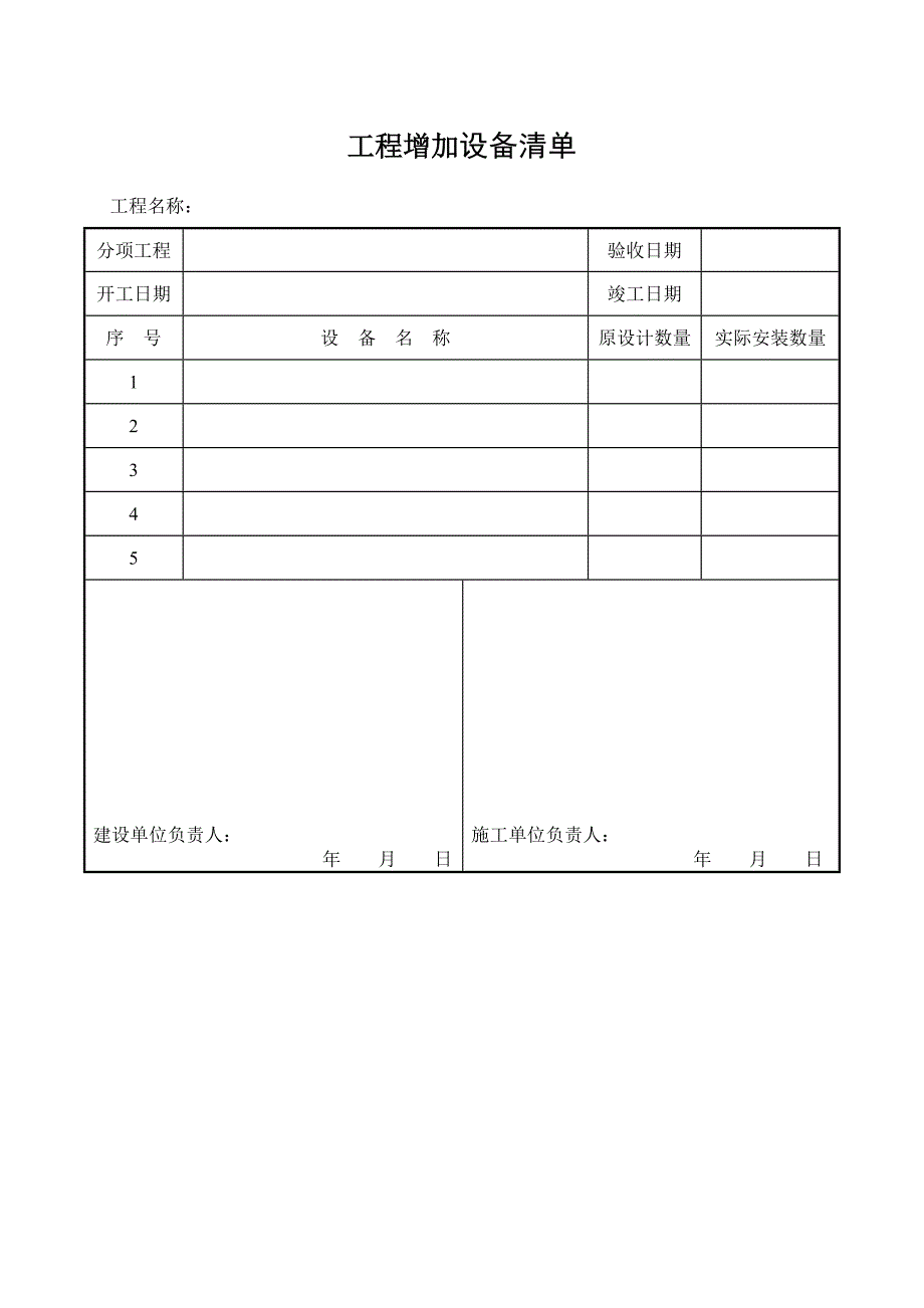 《项目验收单模板》word版.doc_第2页