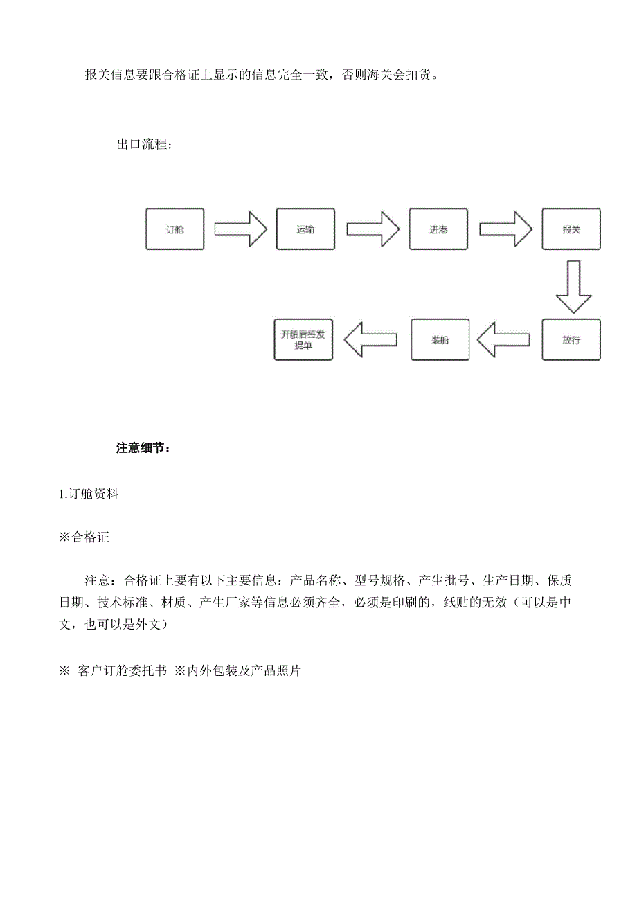 无纺布干巾出口操作流程_第2页