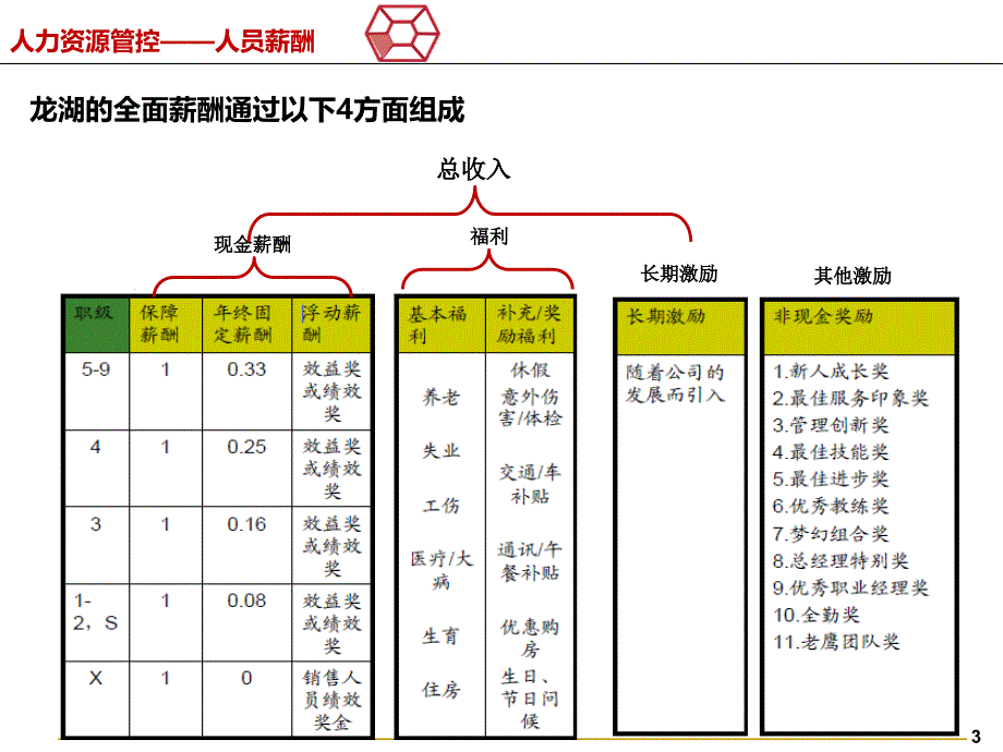 龙湖地产薪酬体系(内部资料)_第3页