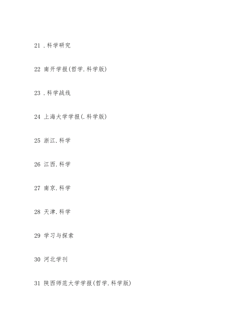 《中文核心期刊要目总览》(北京大学图书馆2021年版)_第4页