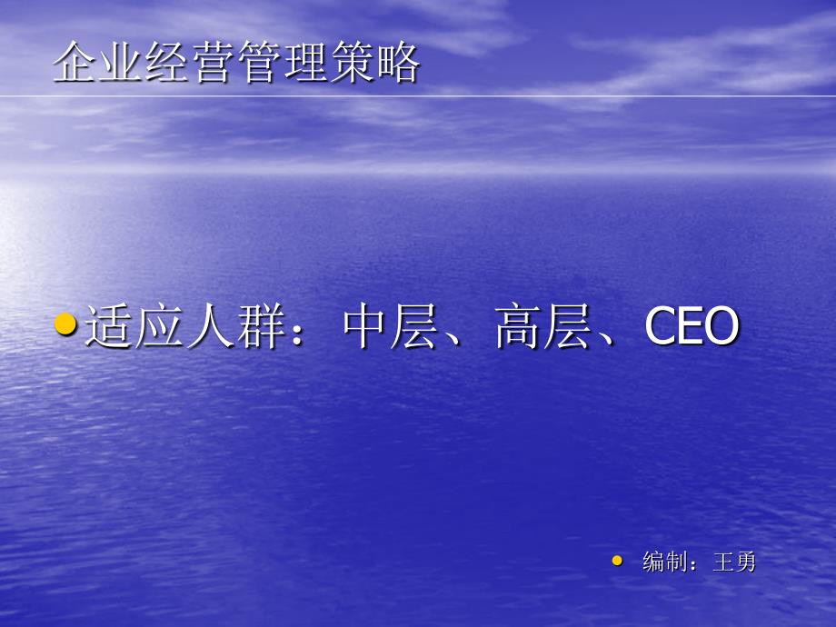 《CEO管理方法》PPT课件.ppt_第1页