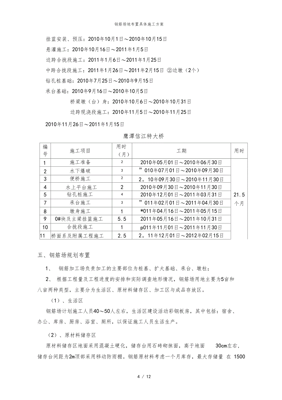 钢筋场地布置具体施工方案_第4页