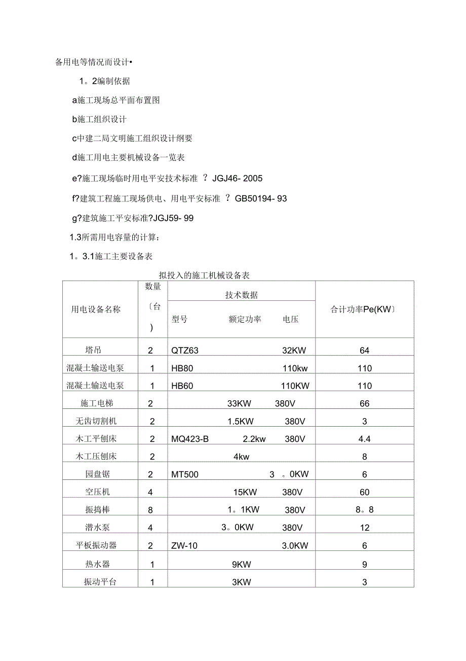 时代中天广场临电临水施工方案_第4页