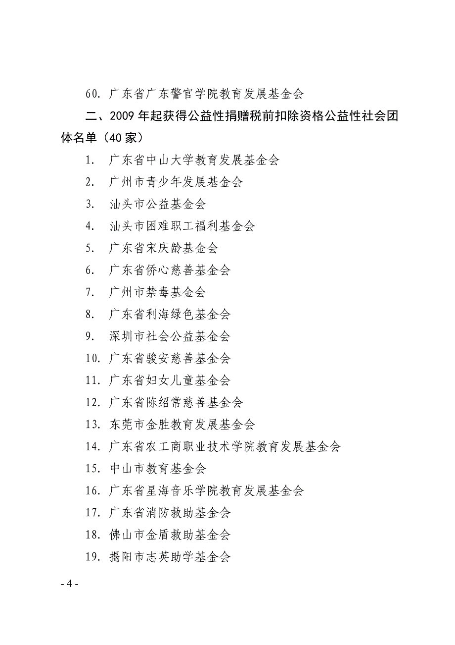 2017年广东级公益性捐赠税前_第4页