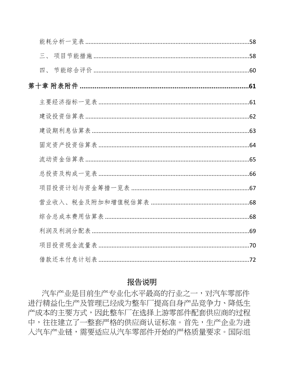 南宁汽车安全带总成项目可行性研究报告(DOC 53页)_第4页