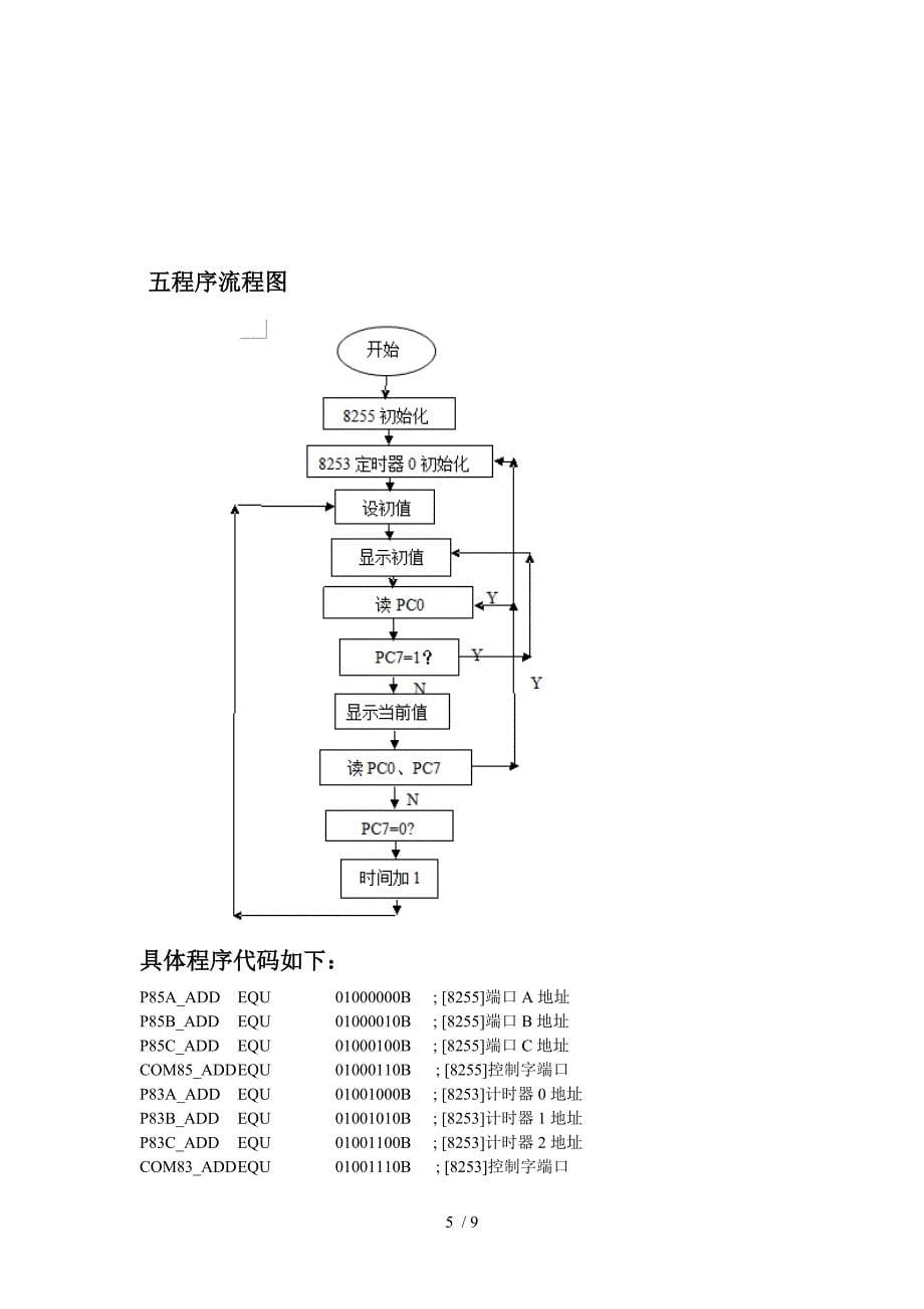 多位LED显示系统的设计利用_第5页