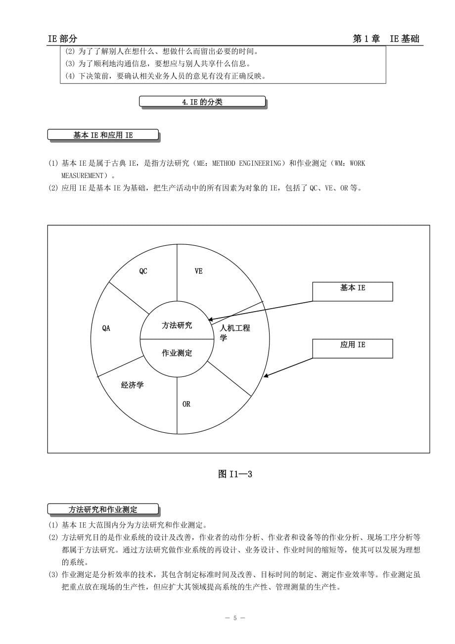 IE工业工程完整详细培训资料_第5页