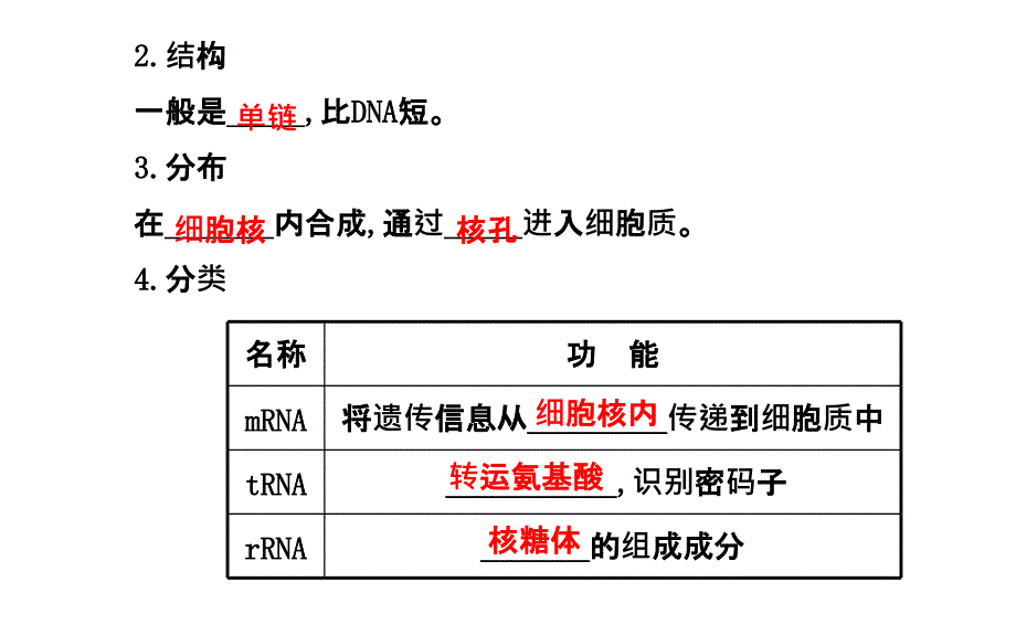 高三生物金榜频道一轮课件必修基因的表达_第4页